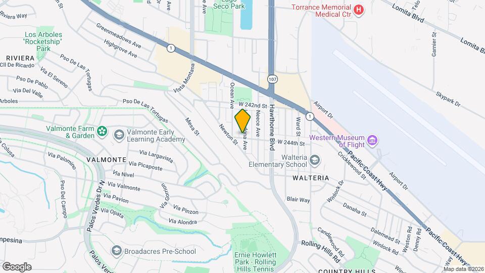 24263 Los Codona Ave Map and Location Details
