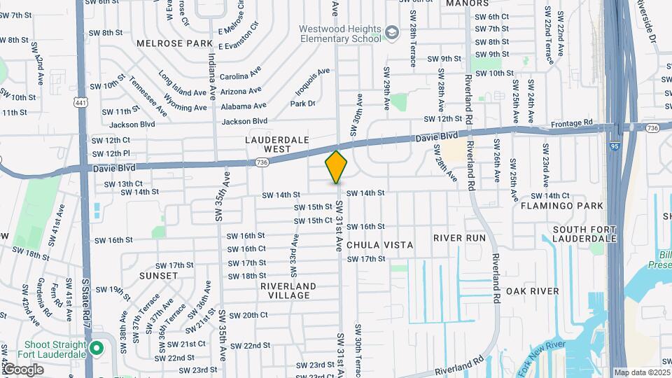3101 SW 14th St Map and Location Details