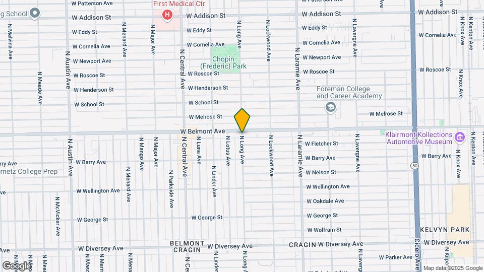 3155 N Long Ave Map and Location Details