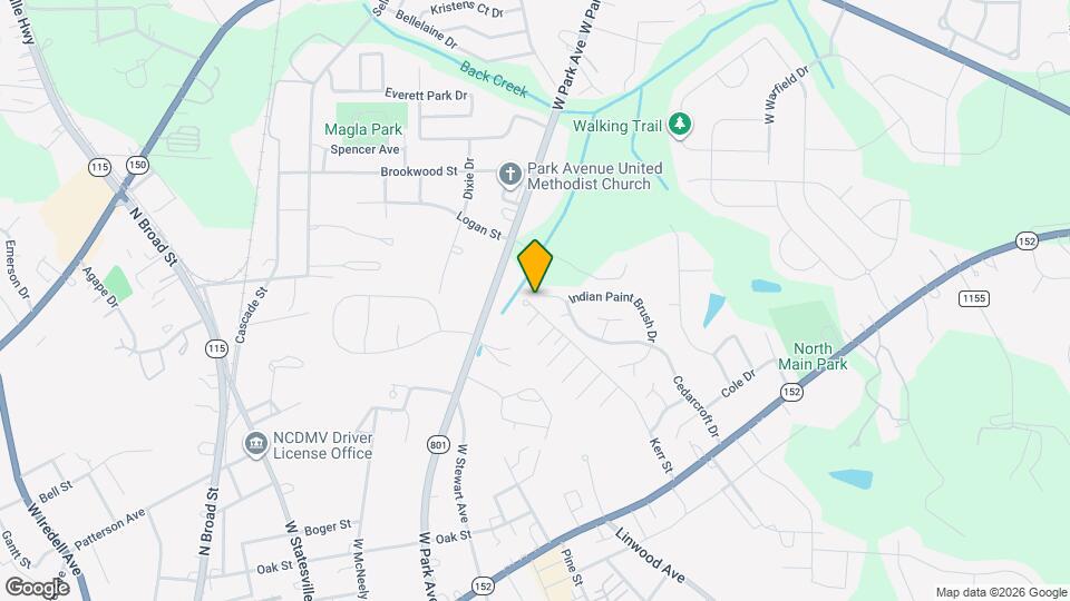 430 Cedarcroft Dr Map and Location Details