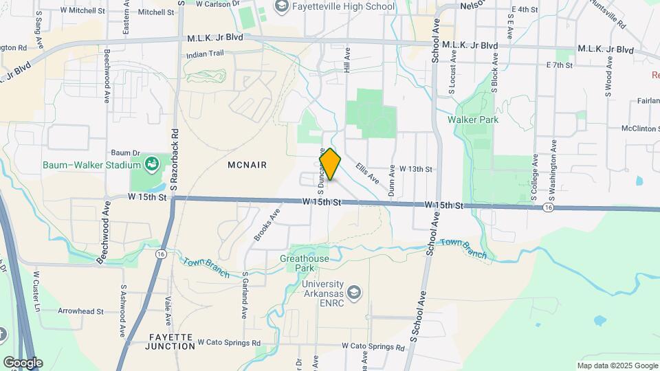 1327 Van Buren Ave Map and Location Details