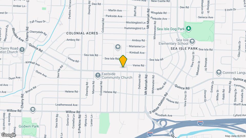 4864 Quince Rd Map and Location Details