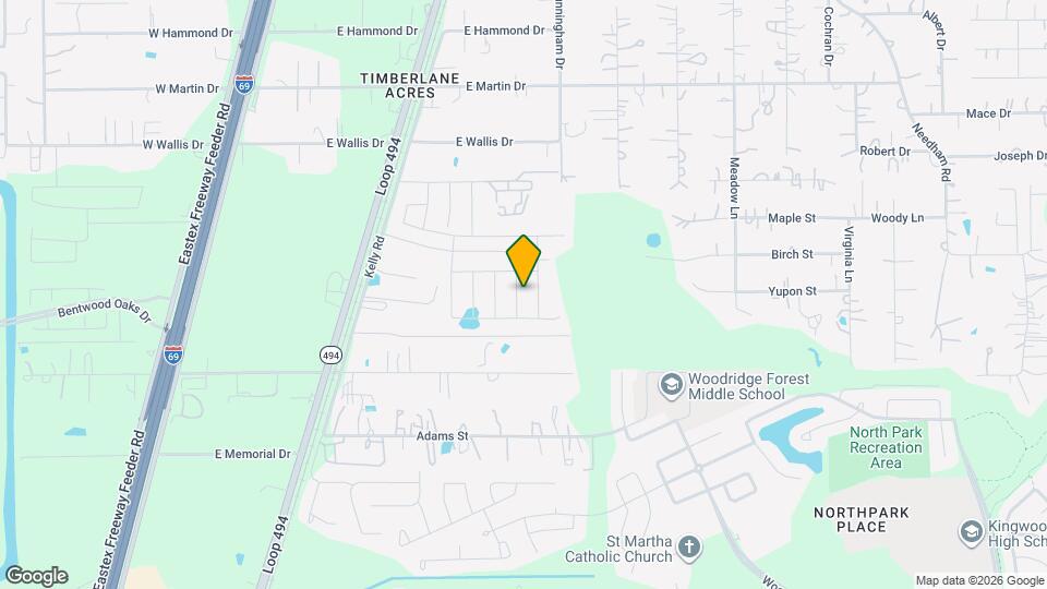 25731 Hazy Elm Ln Map and Location Details