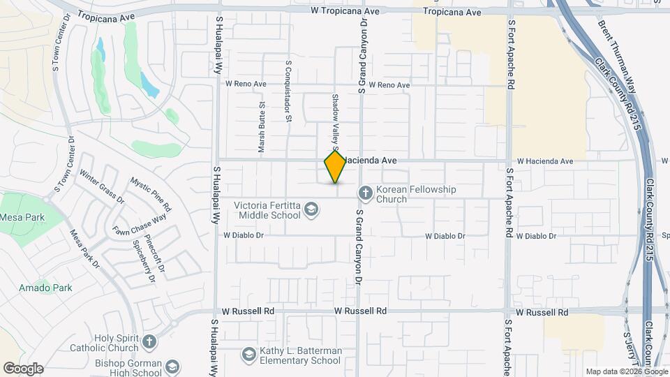 9881 Shadow Grove Ave Map and Location Details