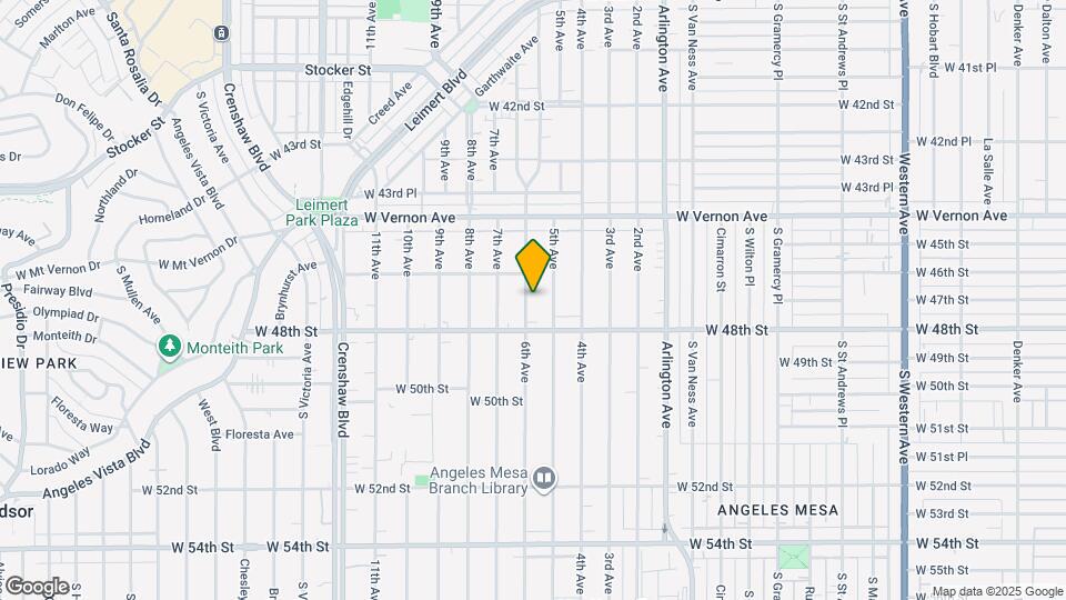 4626 6th Ave Map and Location Details