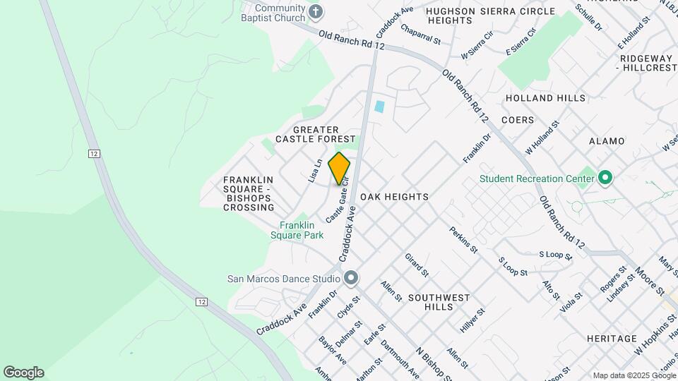 1918 Castle Gate Cir Map and Location Details