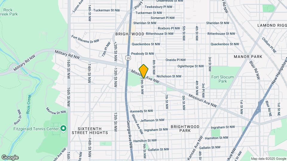 5735 9th St NW Map and Location Details