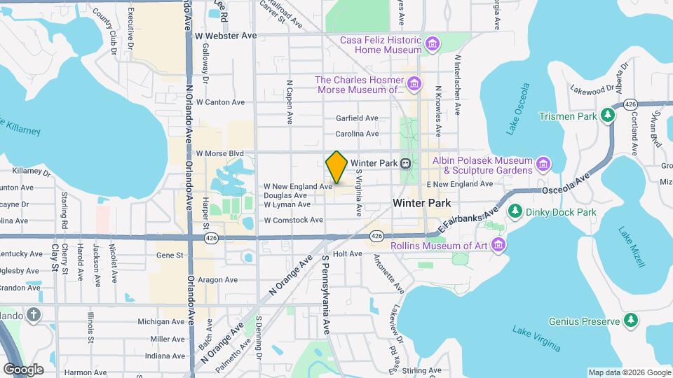 470 W New England Ave Mapa y Detalles de la Ubicación