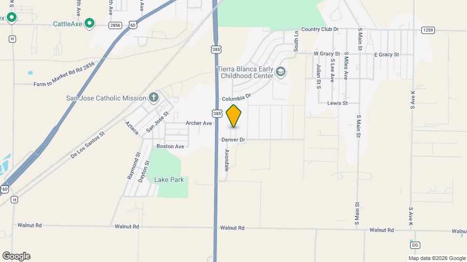 1122 Caprock St Map and Location Details