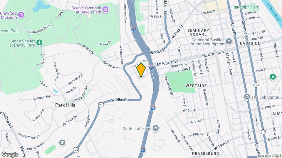 635 Watkins St Map and Location Details