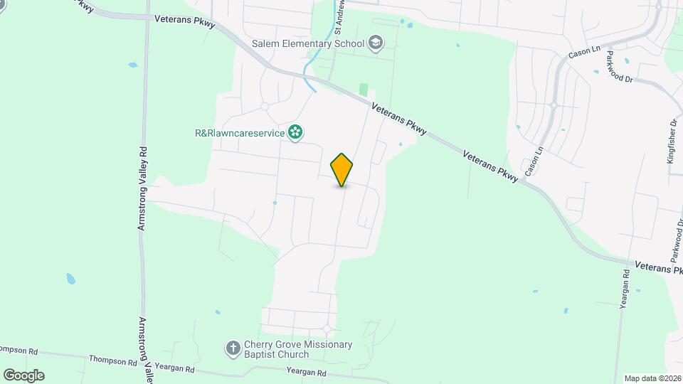 3612 Pitchers Ln Mapa y Detalles de la Ubicación