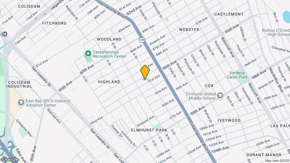 1243 91st Ave, Unit 31003 Map and Location Details