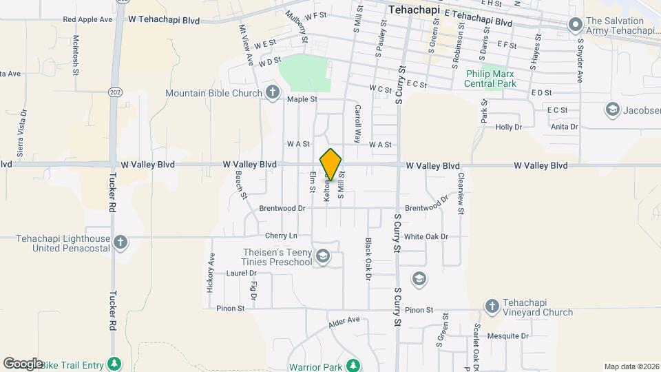 810 Kelton St Map and Location Details