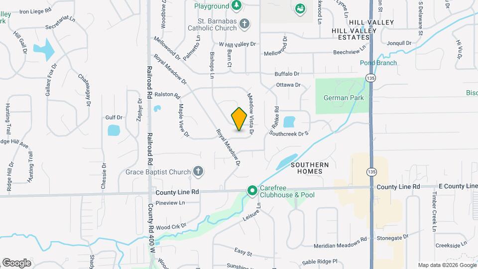 548 Queenswood Dr Map and Location Details
