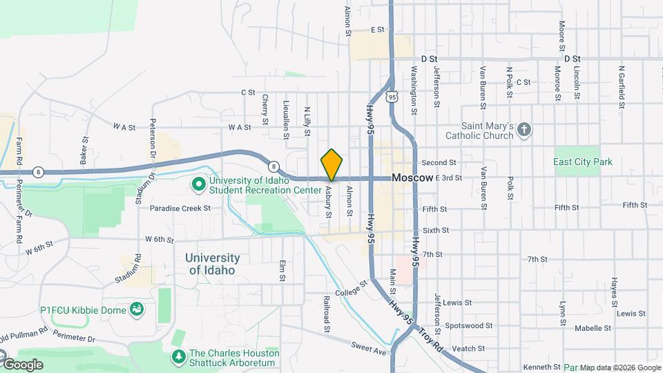 312 S Asbury St Map and Location Details