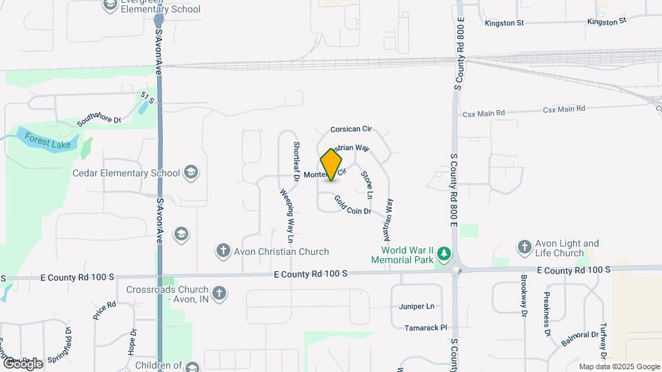 7576 Gold Coin Dr Mapa y Detalles de la Ubicación