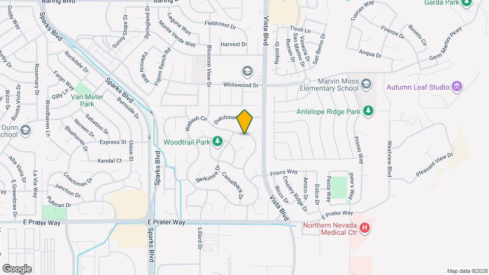 2212 Wabash Cir Map and Location Details
