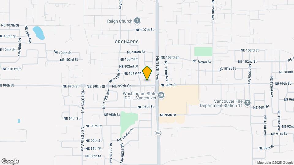 9901 NE 116th Ct Map and Location Details
