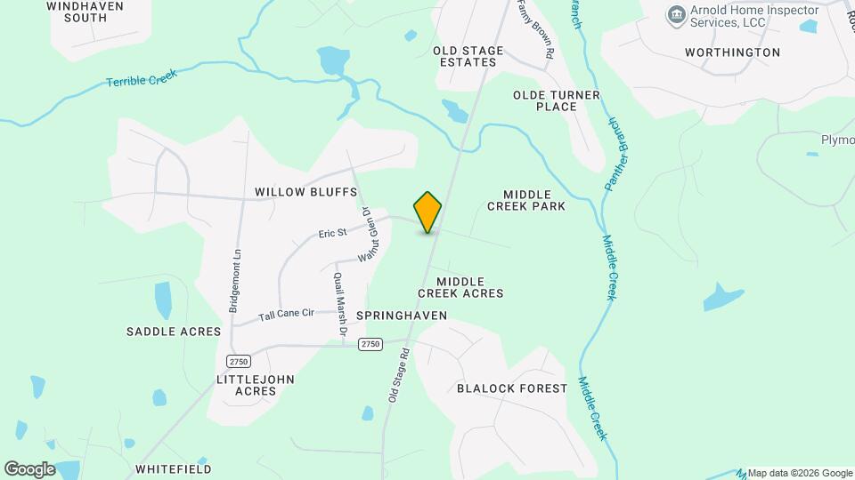 3001 Eric St Map and Location Details