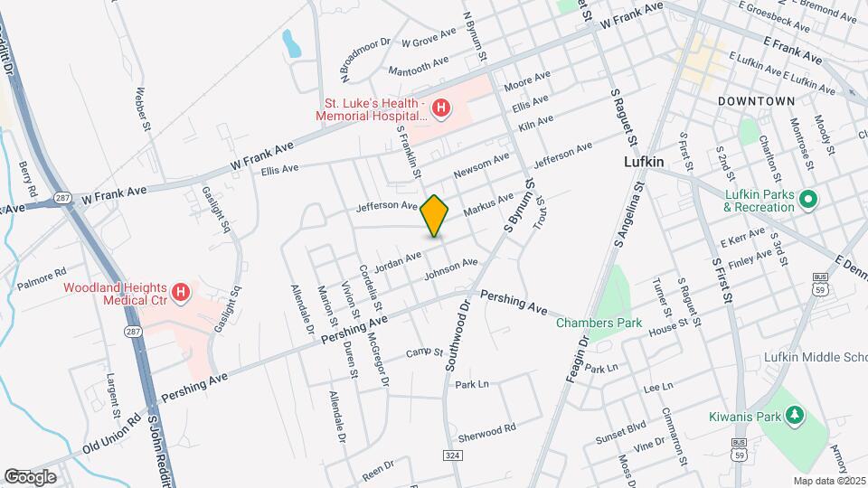 908 Jordan Ave Map and Location Details