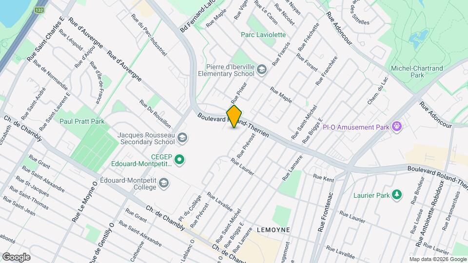 625 De Bruges Rue Map and Location Details