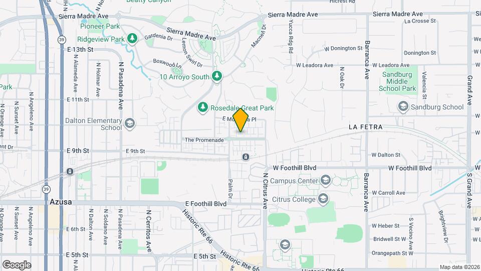 849 The Promenade Mapa y Detalles de la Ubicación