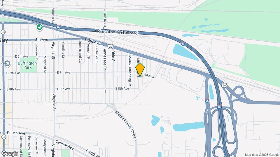 727 Mississippi St Map and Location Details