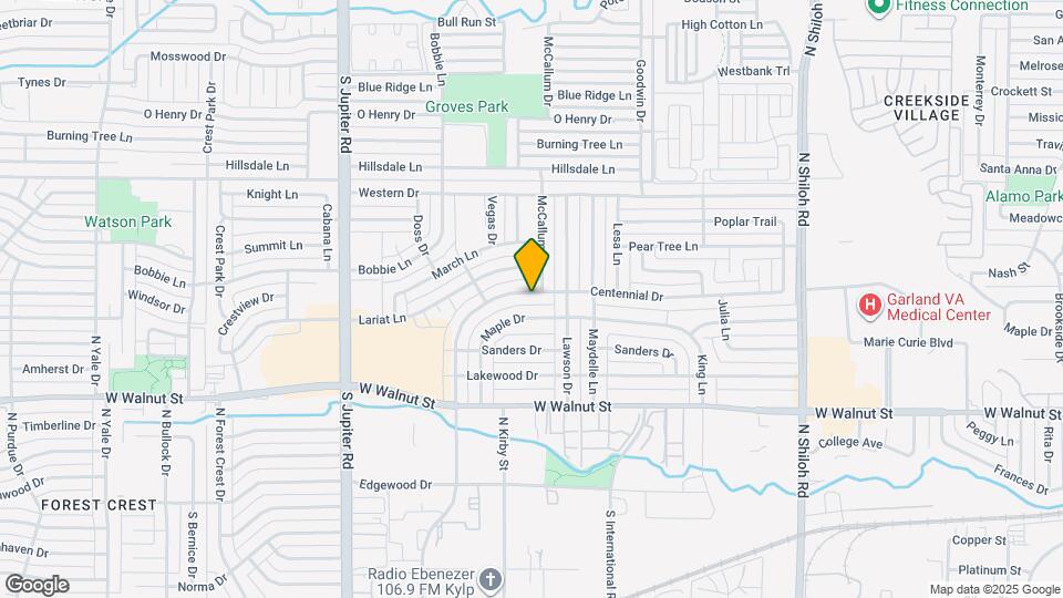 3122 Centennial Dr Map and Location Details