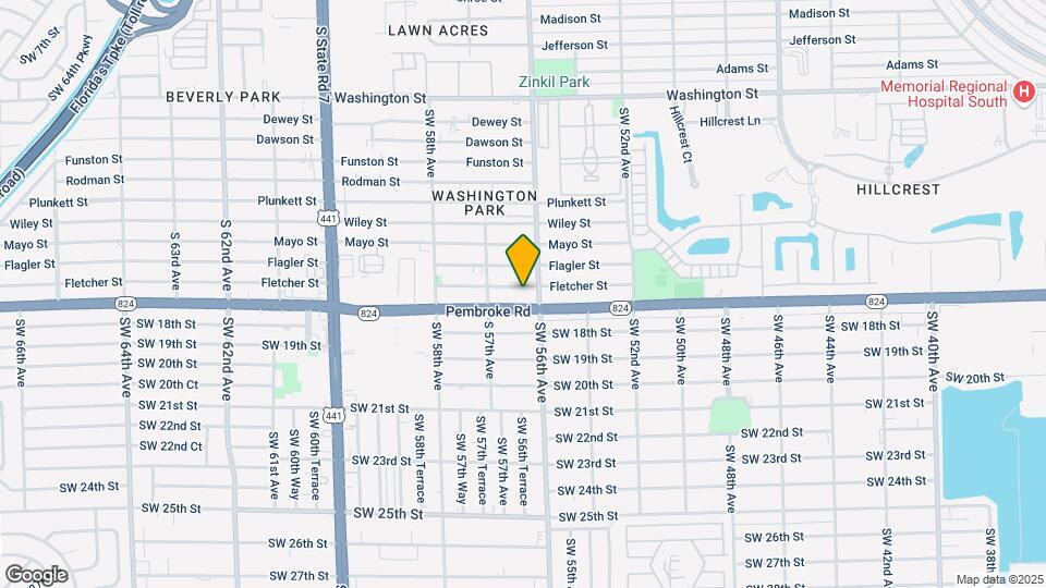 5612 Fletcher St Mapa y Detalles de la Ubicación