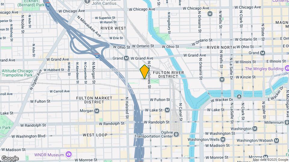 370 N Desplaines St Mapa y Detalles de la Ubicación
