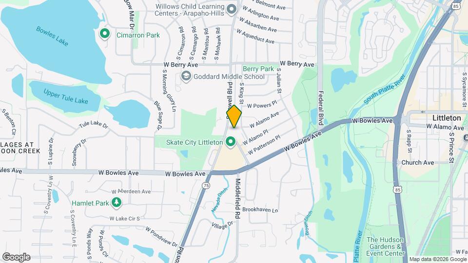 Canyon Crest Apartments Map and Location Details