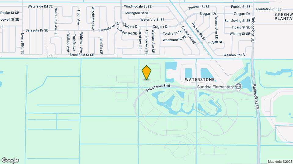 1025 Canfield Cir Map and Location Details
