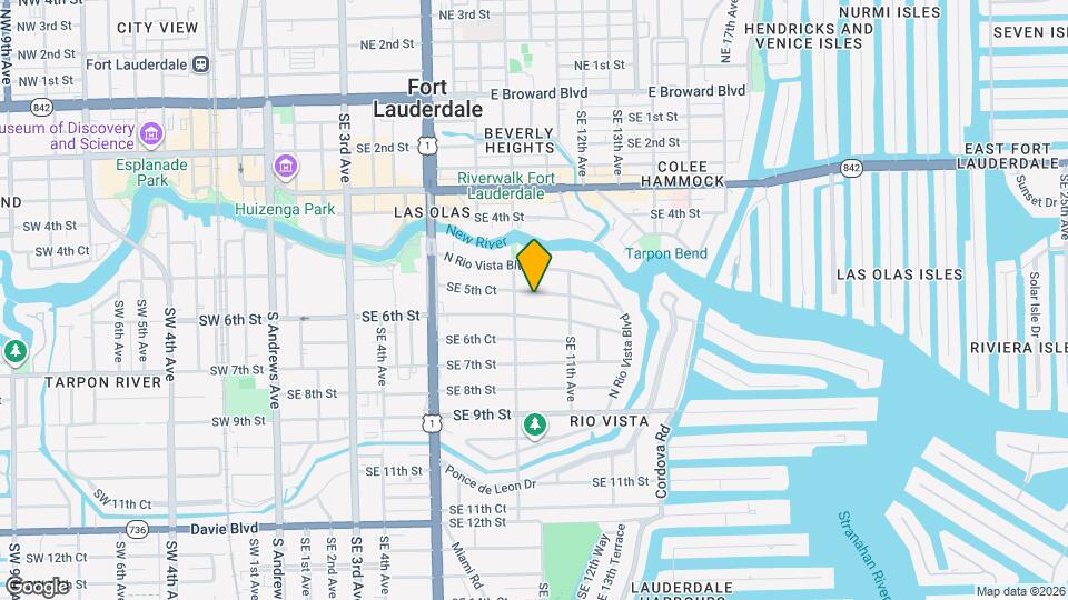 916 SE 5th Ct Mapa y Detalles de la Ubicación
