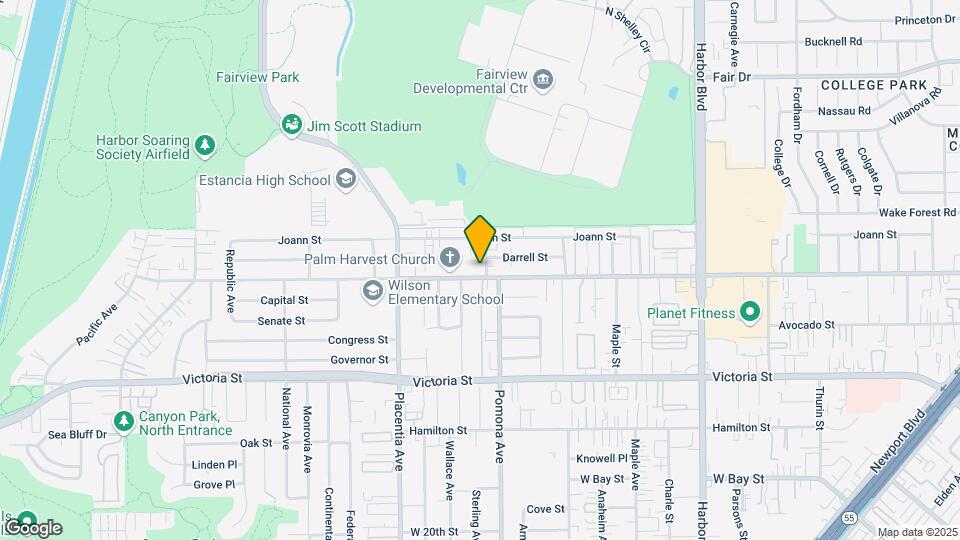 2253-2255 Pomona Ave Mapa y Detalles de la Ubicación