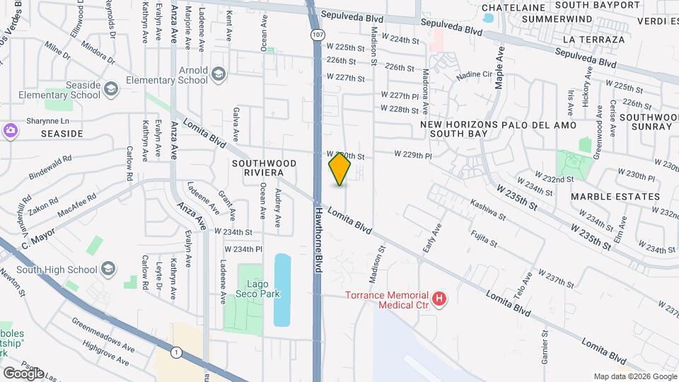 23125 Samuel St Map and Location Details