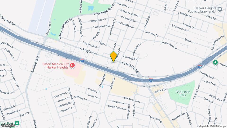 104 W FM 2410 Rd Map and Location Details