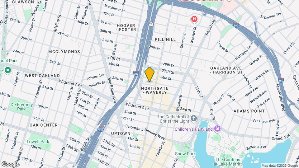 524 25th St, Unit 524-1 Map and Location Details