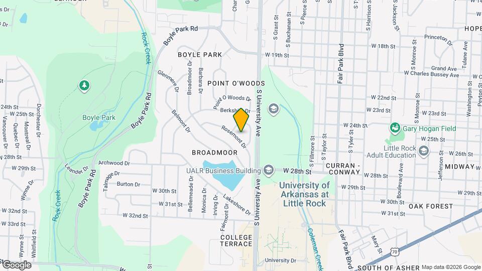 26 Rosemont Dr Map and Location Details