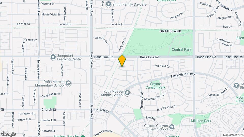 10750 Spyglass Dr Map and Location Details