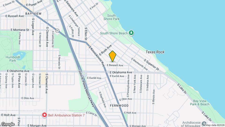 2210 E Bennett Ave Mapa y Detalles de la Ubicación