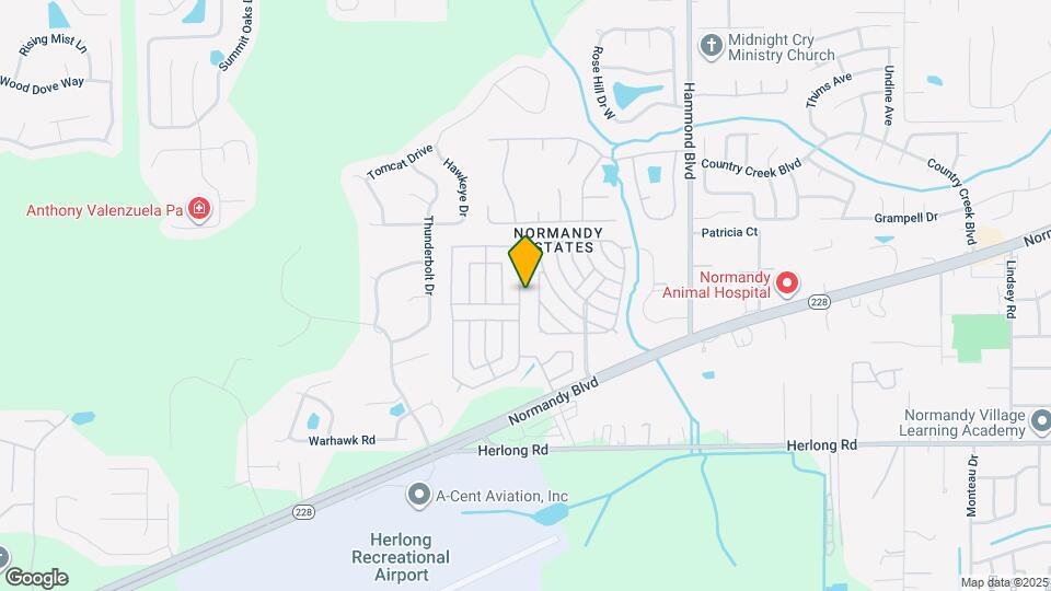 1629 Jarrard Way Map and Location Details