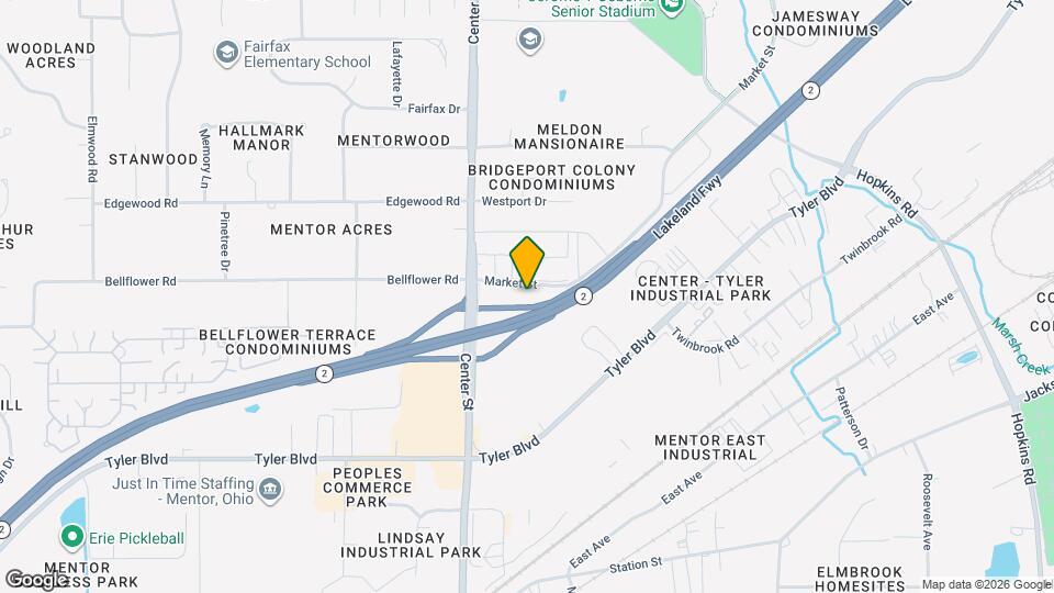 1651 Mentor Ave, Unit 603 Mapa y Detalles de la Ubicación