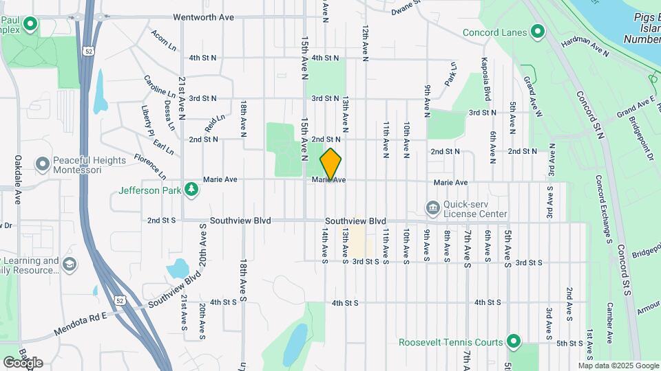 109 14th Ave S Map and Location Details