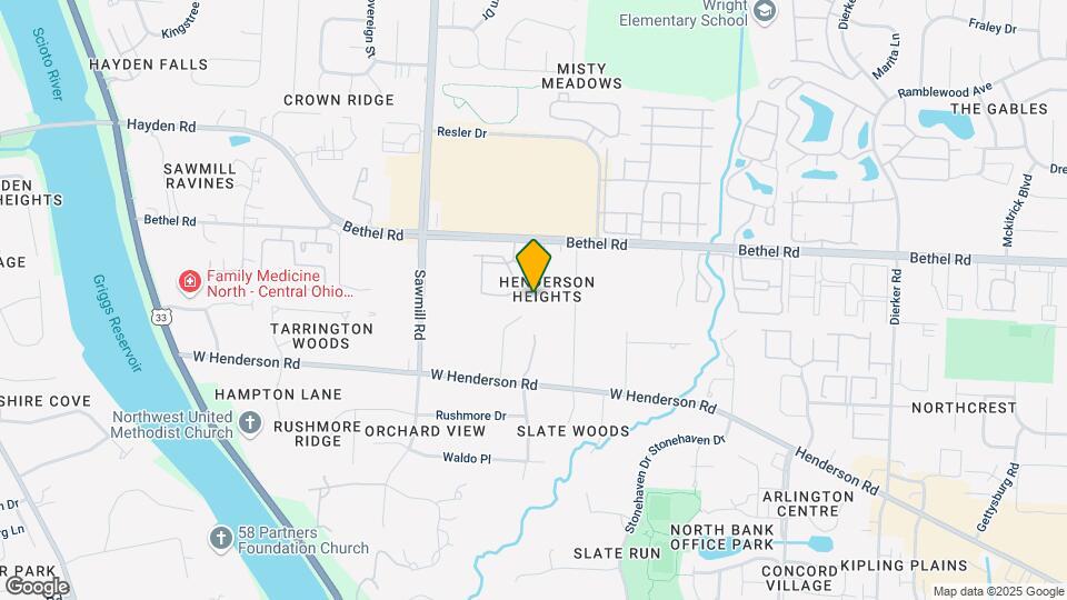 5308 Darlington Rd, Unit F Map and Location Details