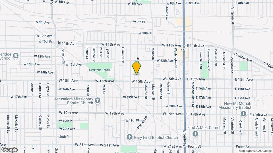 1380 Jackson St, Unit 1 Mapa y Detalles de la Ubicación