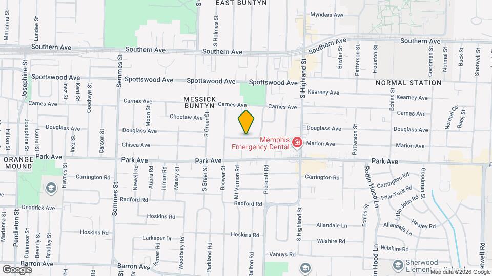3362 Douglass Ave Map and Location Details