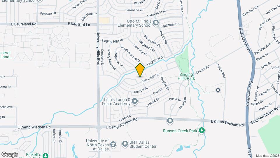 6625 Tealglen Dr Map and Location Details