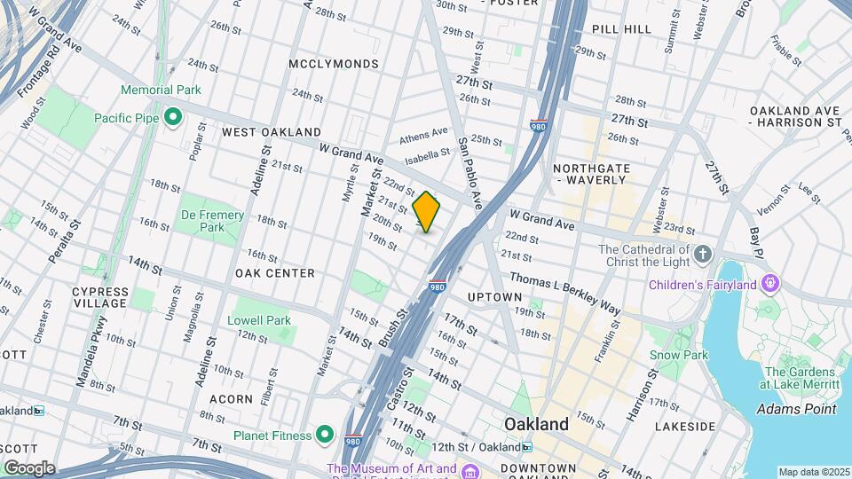 776-778 20th St Map and Location Details