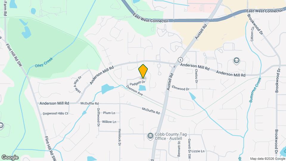 1952 Padgett Dr Map and Location Details