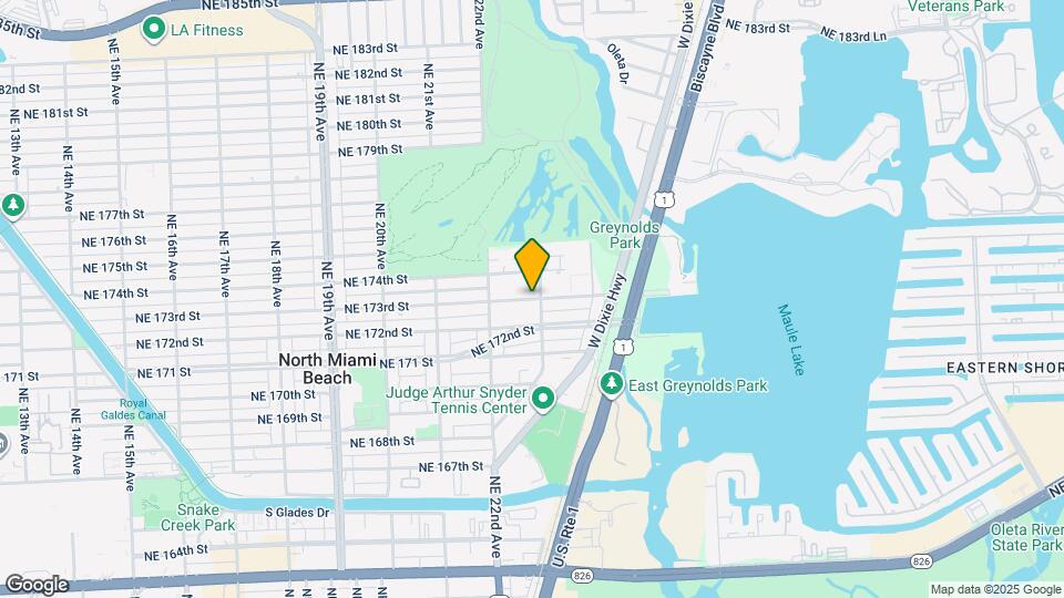 2283 NE 173rd St, Unit A12 Mapa y Detalles de la Ubicación